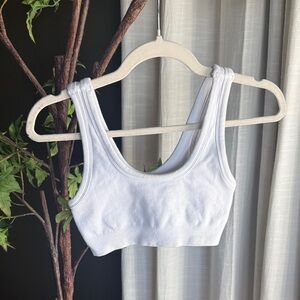 ALO Small White Crop Top